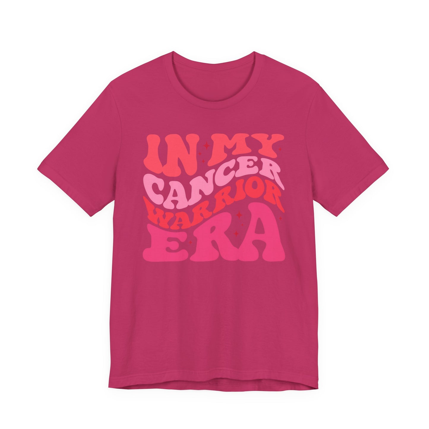 💖👕 In My Cancer Warrior Era T-Shirt – Retro Pink Awareness Tee 🎀