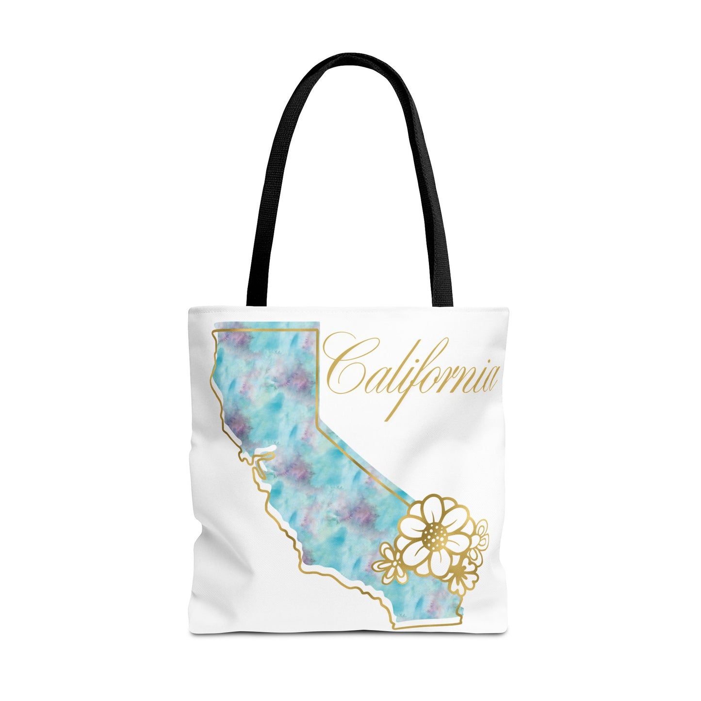 🌸 California State Floral Tote Bag – Elegant, Artistic & Practical 👜