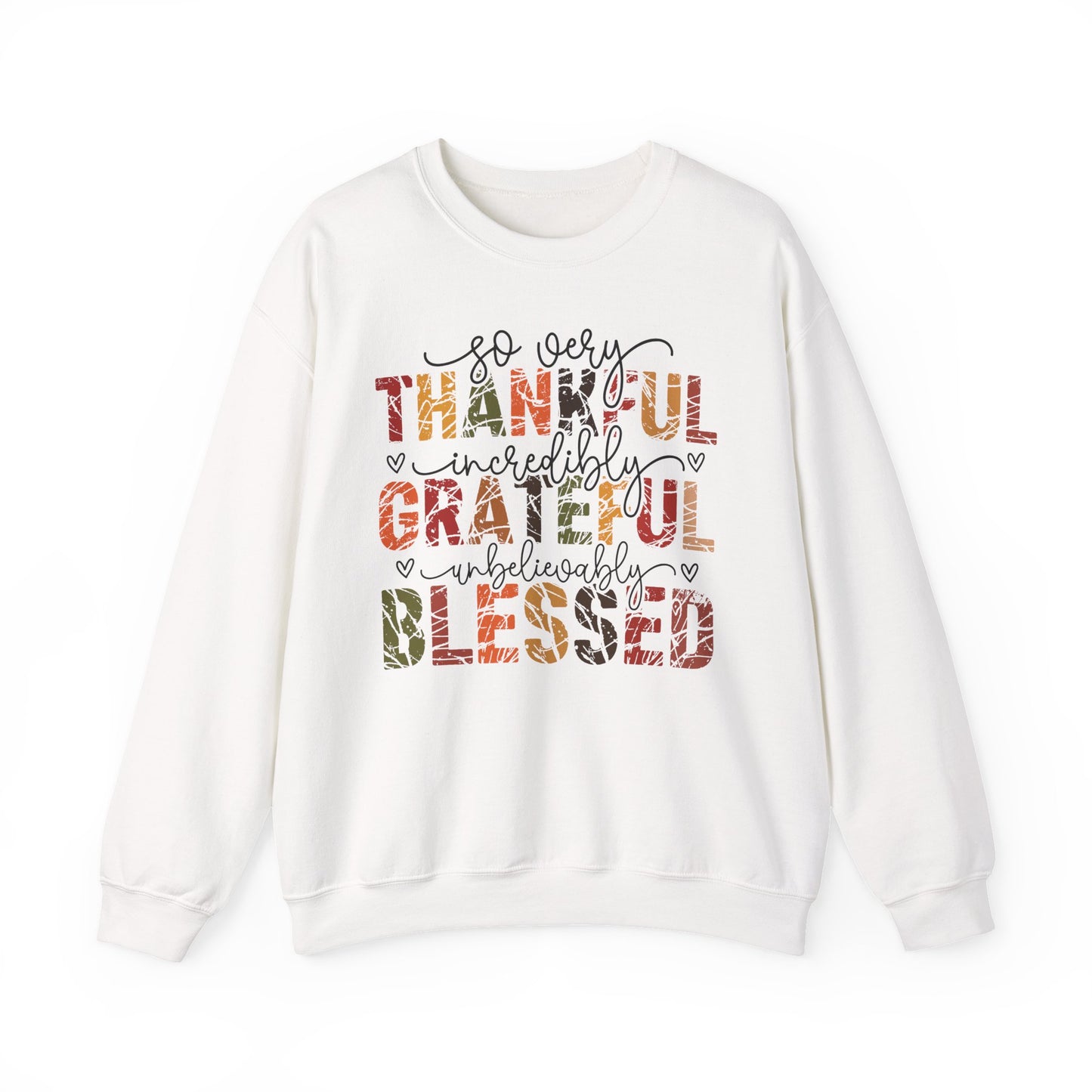 🤎✨ So Very Thankful, Incredibly Grateful, Unbelievably Blessed – Cozy Fall Sweatshirt 🍂🧡