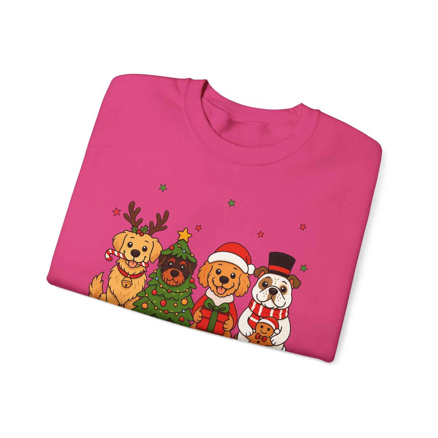 🐶🎄 Merry Woofmas Sweatshirt – Festive Dog Lovers Holiday Crewneck