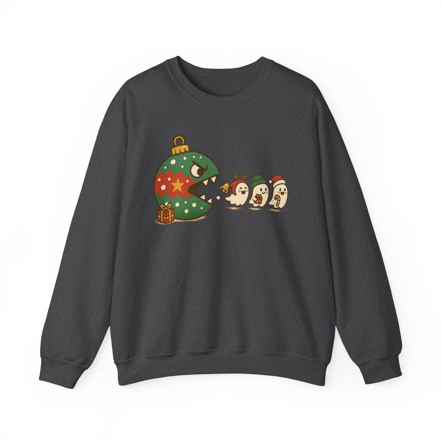 👻🎄 Chompmas Ghost Sweatshirt – Festive, Funny & Cozy 🎁✨