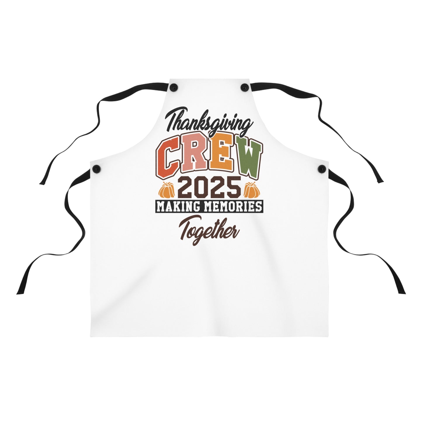 🦃🥧 “Thanksgiving Crew 2025” Apron – Making Holiday Memories Together