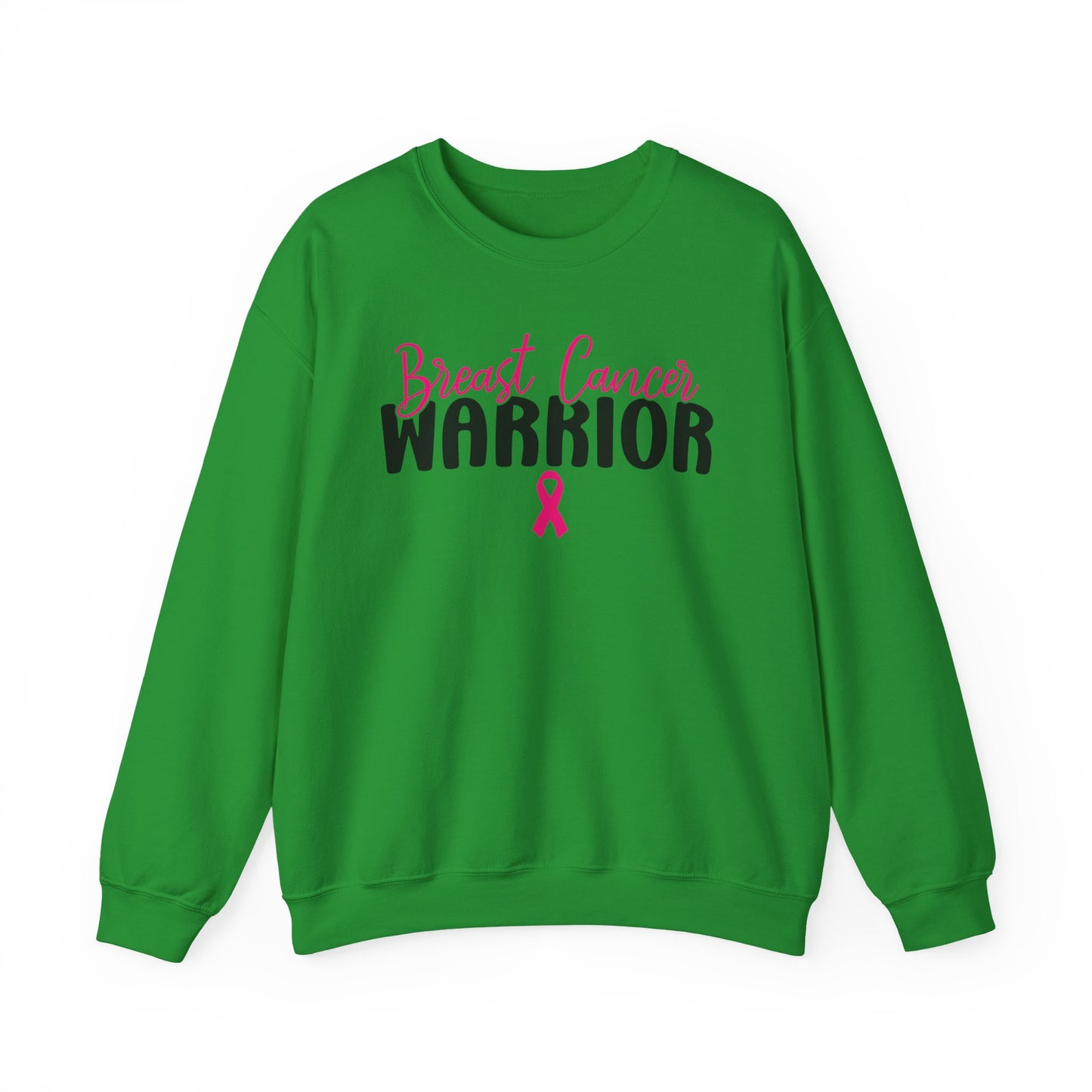 🎀💪 Breast Cancer Warrior Sweatshirt – Survivor Strength & Awareness Crewneck