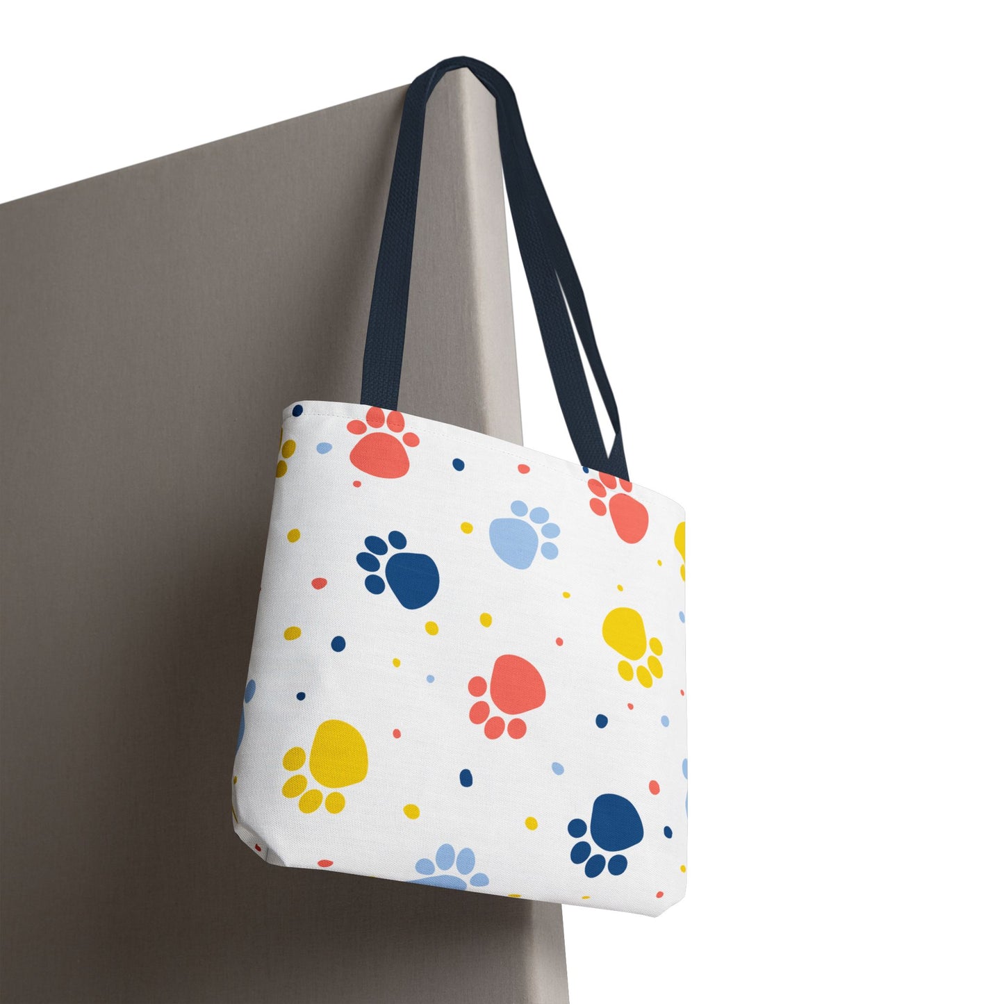 Bolsa de mano con estampado de patas | Para llevar a diario, ideal para amantes de las mascotas