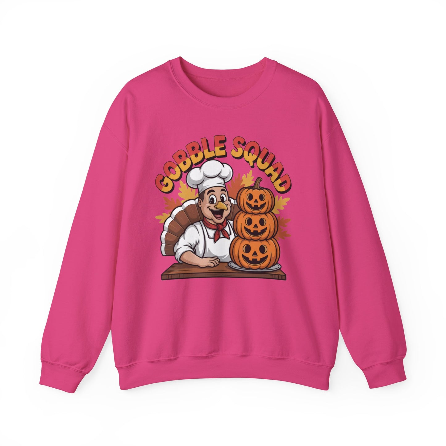 🦃🍂 Gobble Squad Thanksgiving Sweatshirt – Fun Fall Vibes for the Season