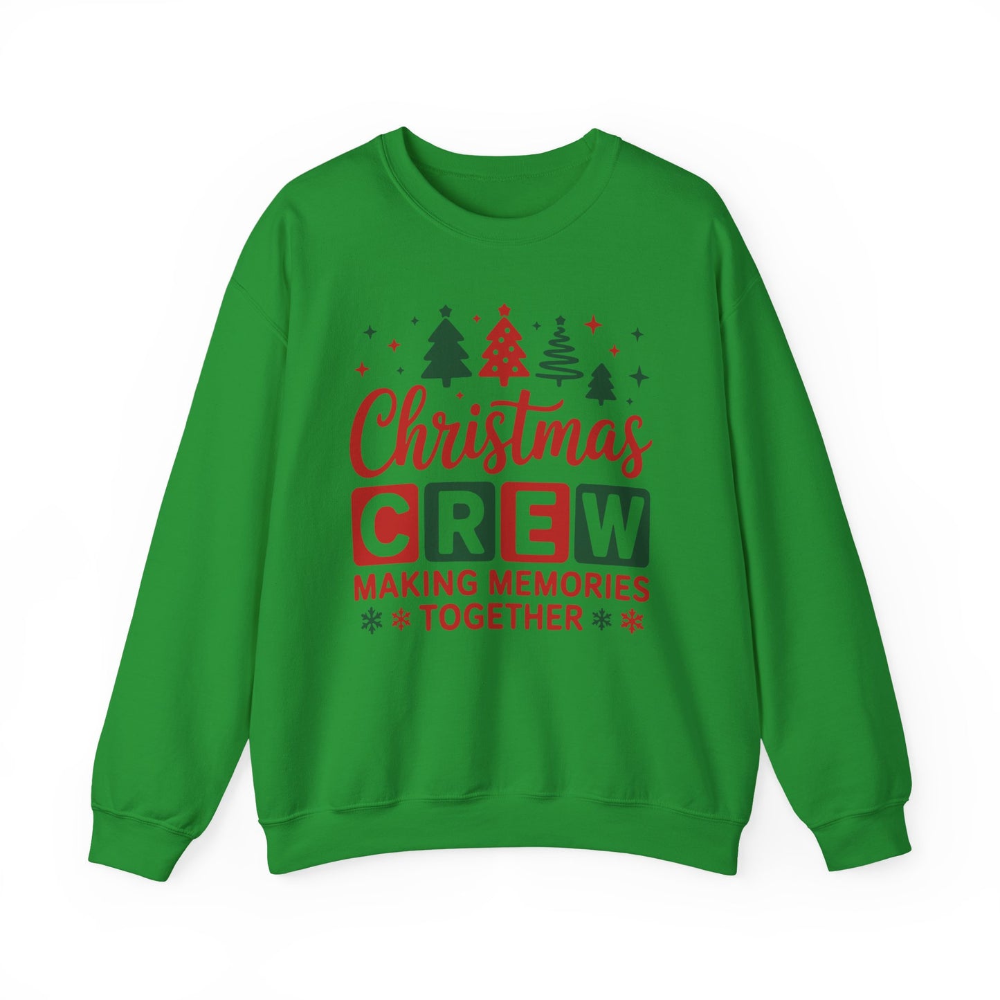 🎄✨ Christmas Crew Sweatshirt – Matching Holiday Outfit for Festive Fun