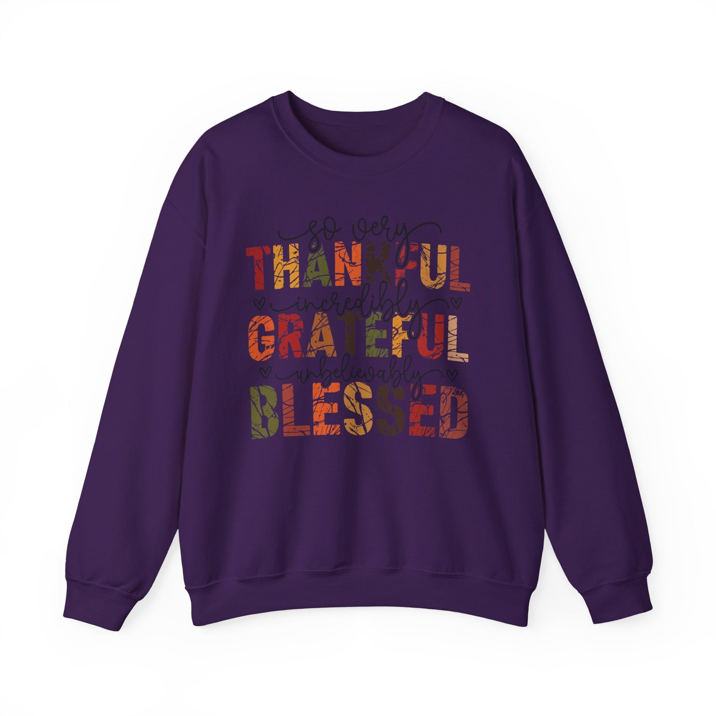 🤎✨ So Very Thankful, Incredibly Grateful, Unbelievably Blessed – Cozy Fall Sweatshirt 🍂🧡