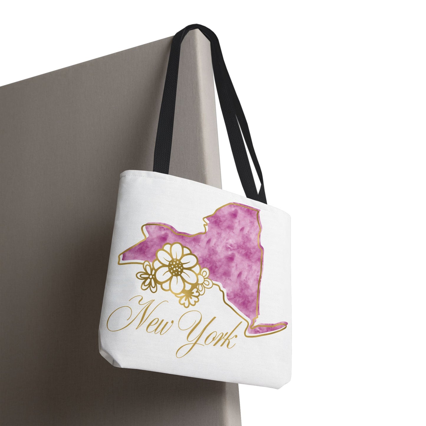 🗽 New York State Floral Tote Bag – Chic, Practical & City Charm 🌸