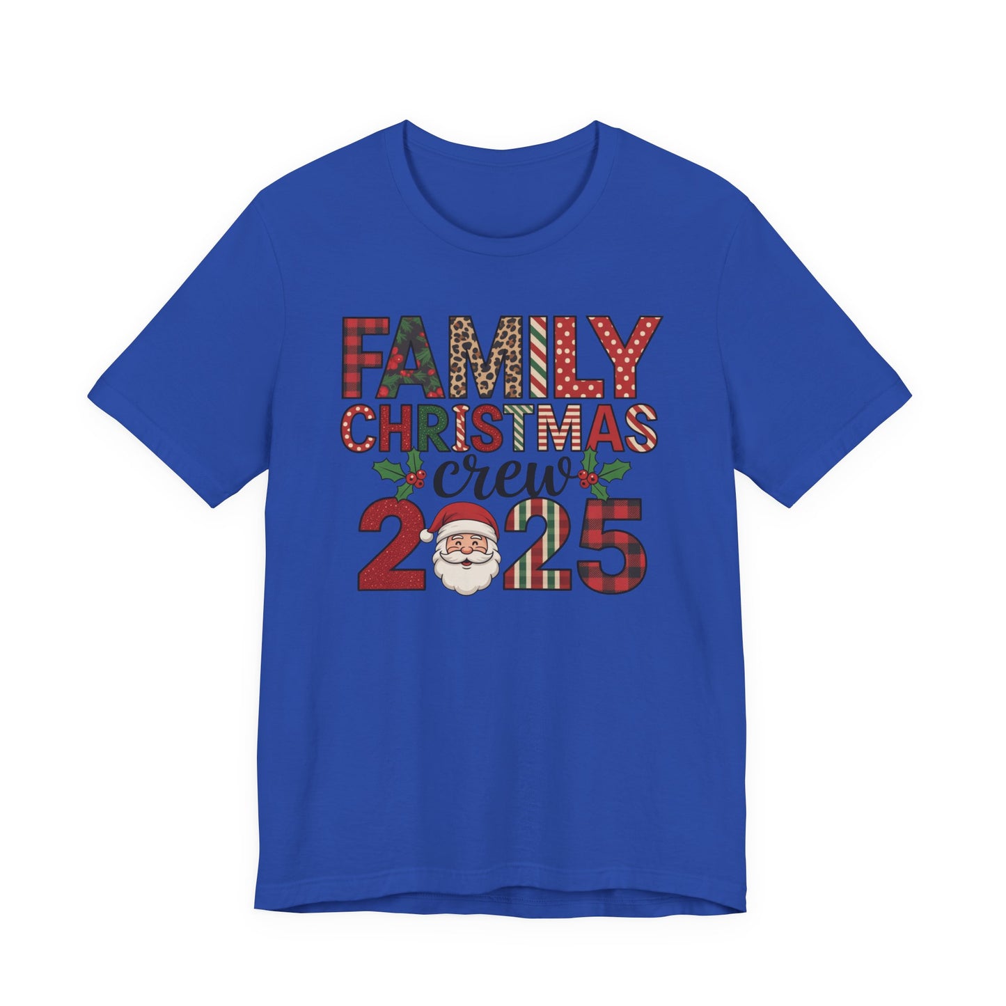 🎅 Family Christmas Crew 2025 T-Shirt – Matching Holiday Santa Tee 🌲✨