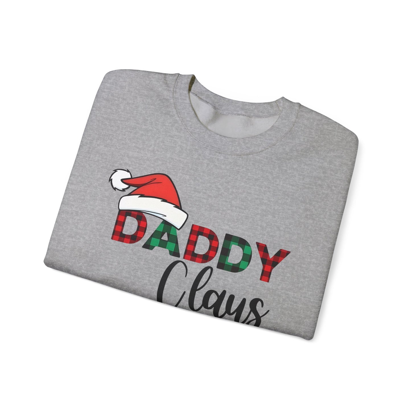 🎅❤️ Daddy Claus Sweatshirt – Cozy Holiday Style for Festive Dads ❄️✨