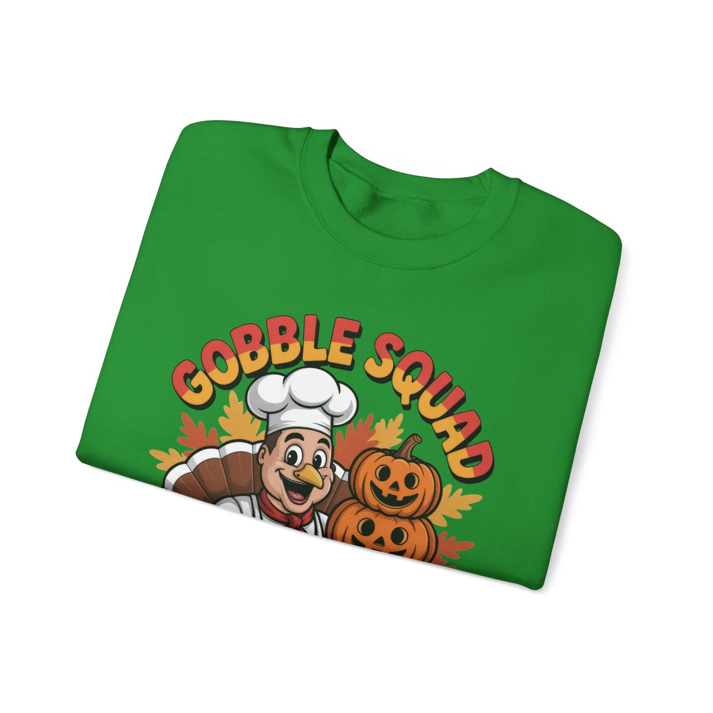🦃🍂 Gobble Squad Thanksgiving Sweatshirt – Fun Fall Vibes for the Season