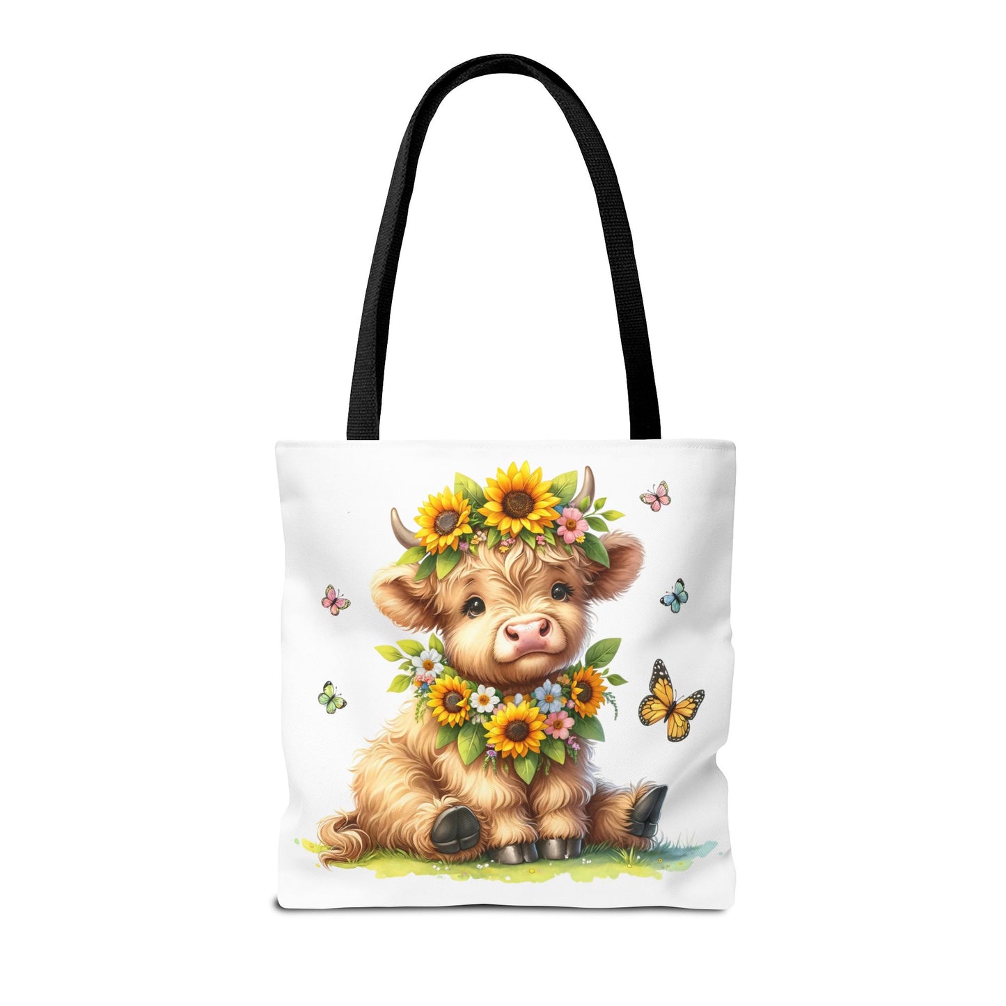 Bolsa de mano de vaca de las Tierras Altas, diseño de vaca bonito y elegante para amantes de los animales, perfecta para ir de compras, uso diario, regalo para entusiastas de las vacas y granjeros.