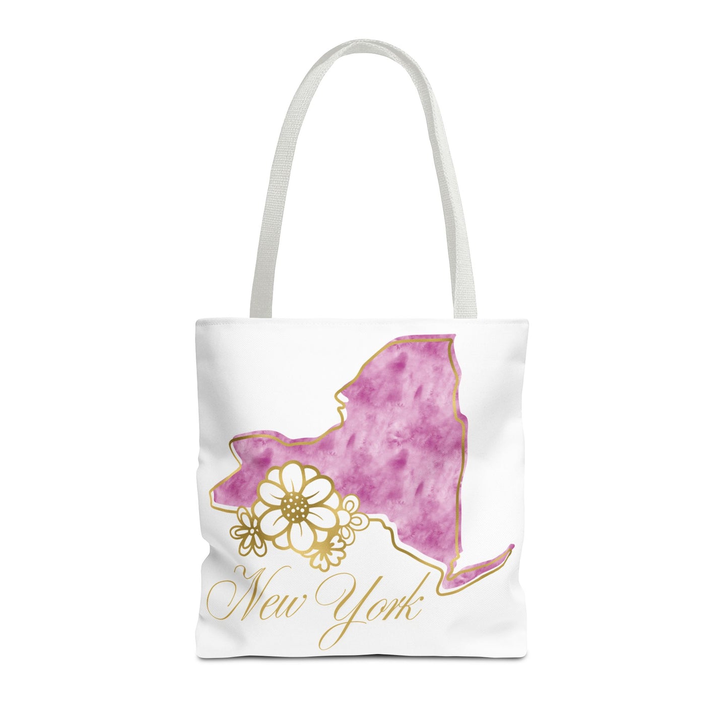 🗽 New York State Floral Tote Bag – Chic, Practical & City Charm 🌸