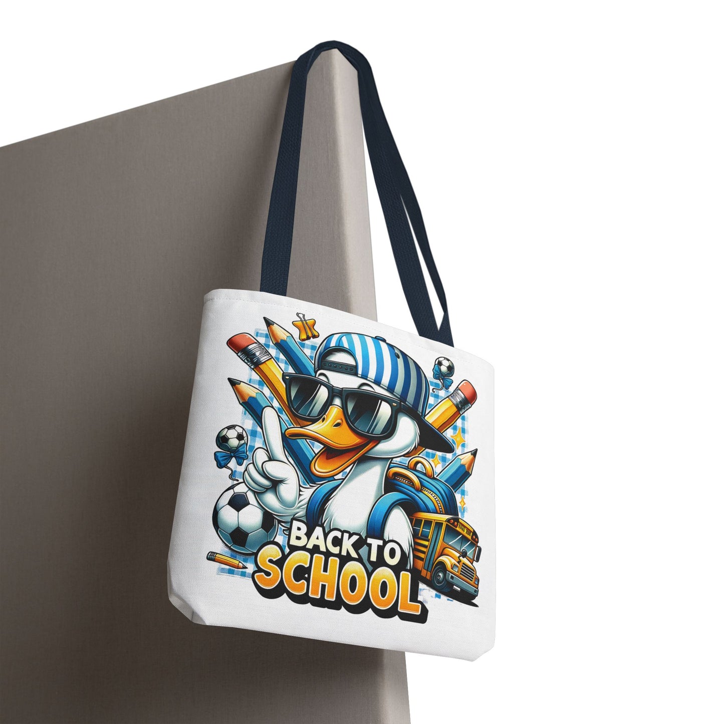 🦆 Cool Duck Back to School Tote – Waddle into the School Year in Style 🏫