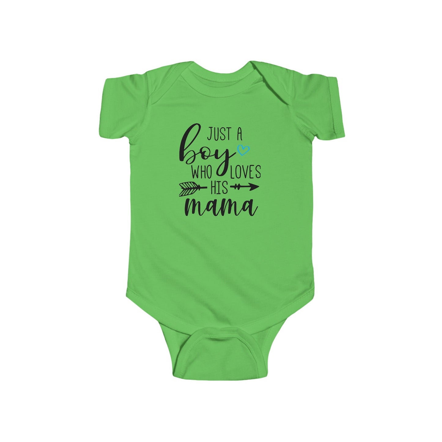 Just a Boy Who Loves His Mama Infant Bodysuit | Organic Option Available