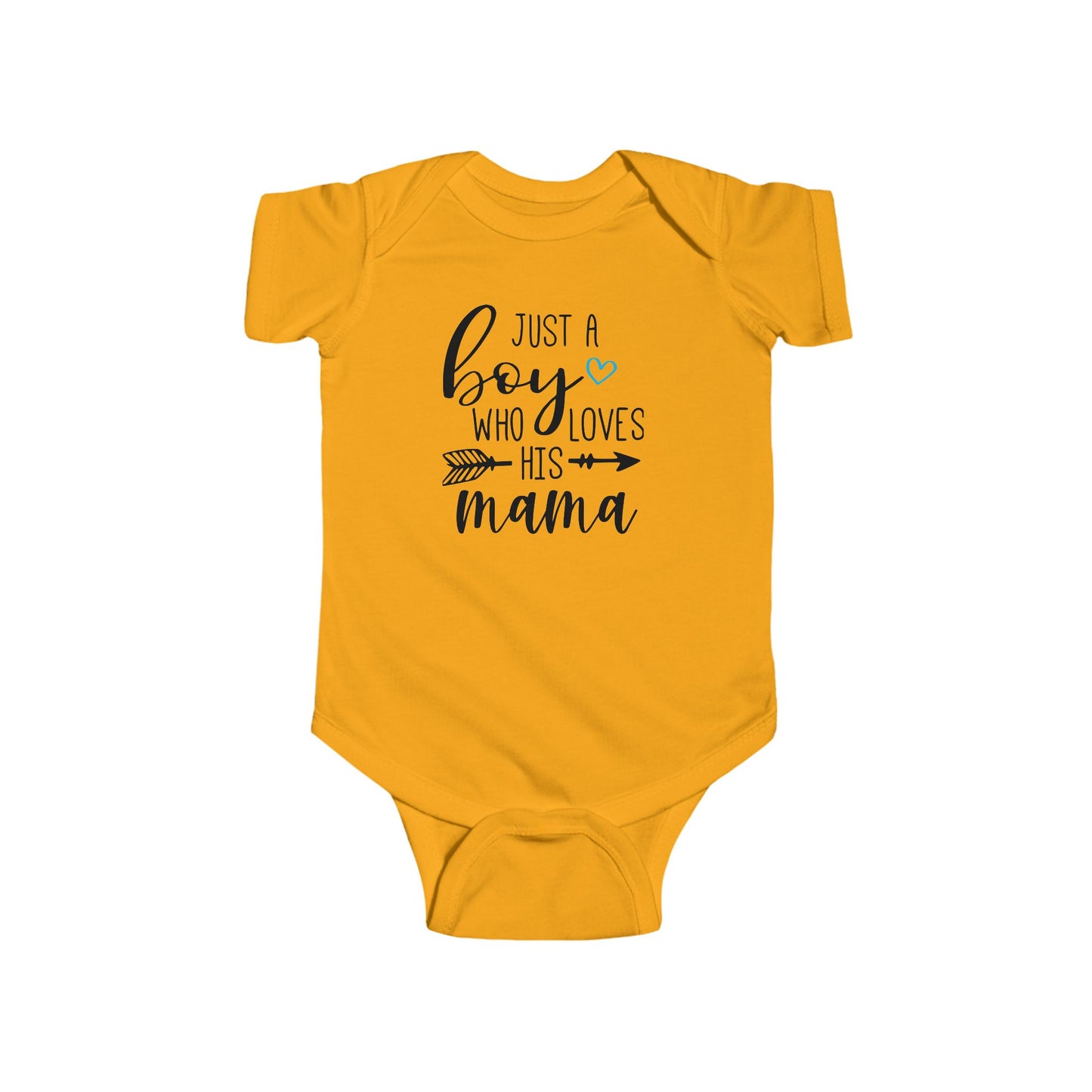 Just a Boy Who Loves His Mama Infant Bodysuit | Organic Option Available