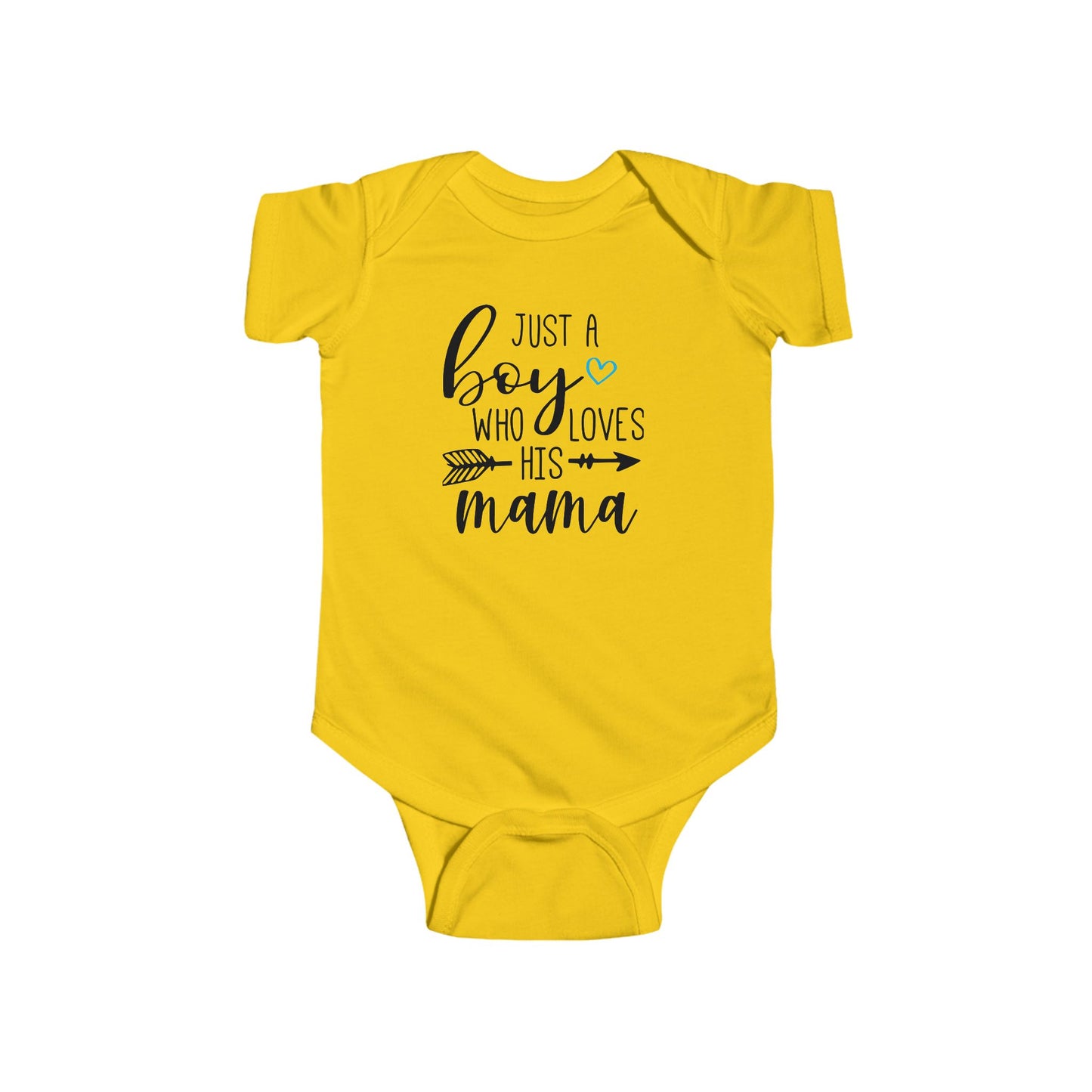 Just a Boy Who Loves His Mama Infant Bodysuit | Organic Option Available