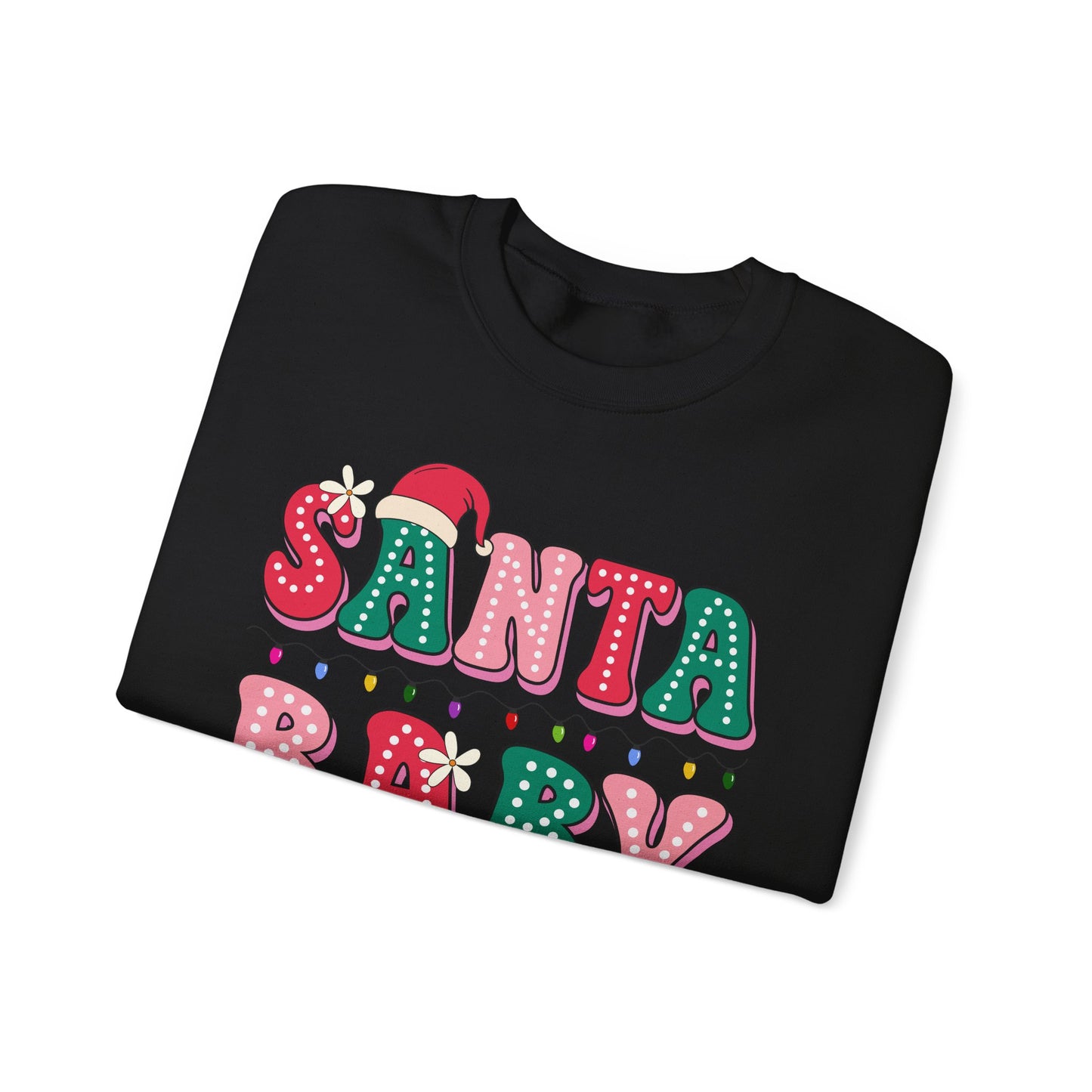 🎅✨ Santa Baby Retro Sweatshirt – Cute & Festive Holiday Style