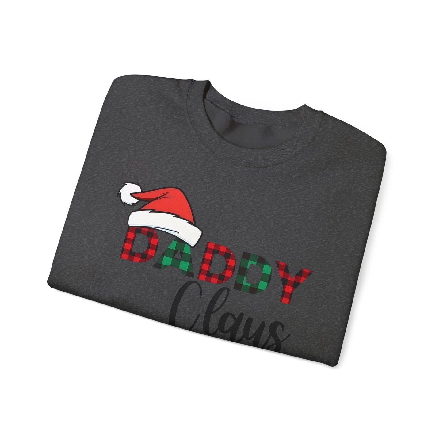 🎅❤️ Daddy Claus Sweatshirt – Cozy Holiday Style for Festive Dads ❄️✨