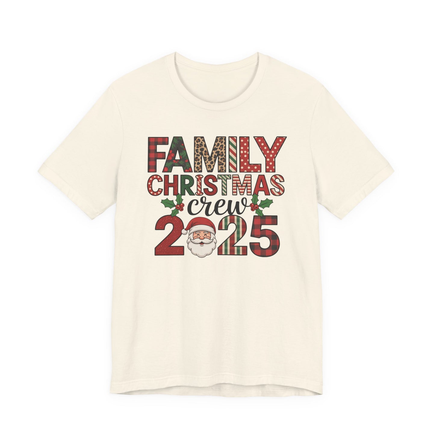 🎅 Family Christmas Crew 2025 T-Shirt – Matching Holiday Santa Tee 🌲✨