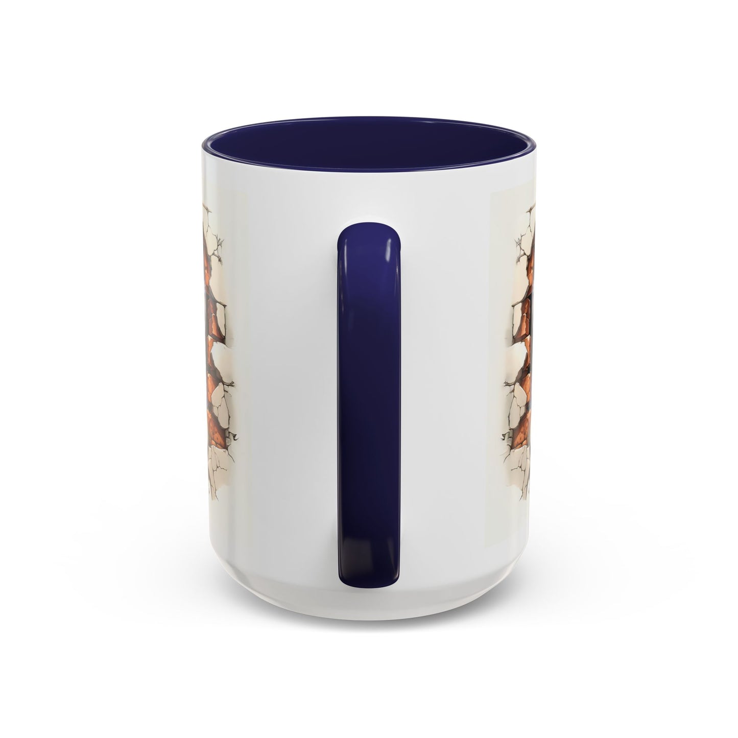 🐾☕ Australian Shepherd Puppy Peek Accent Mug – Blue-Eyed Beauty Dog Lover Gift ✨💙