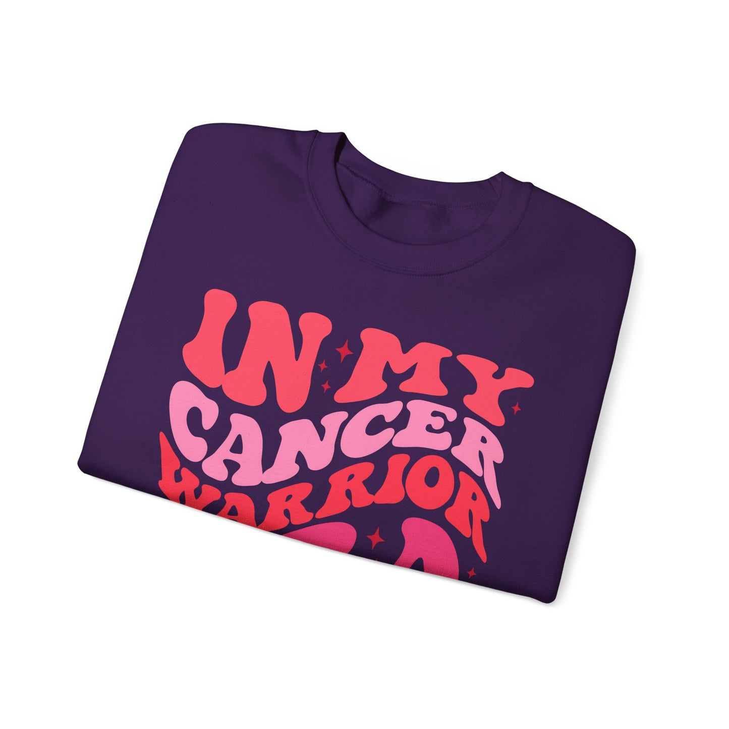 🌟🎀 In My Cancer Warrior Era Sweatshirt – Retro Breast Cancer Awareness Crewneck