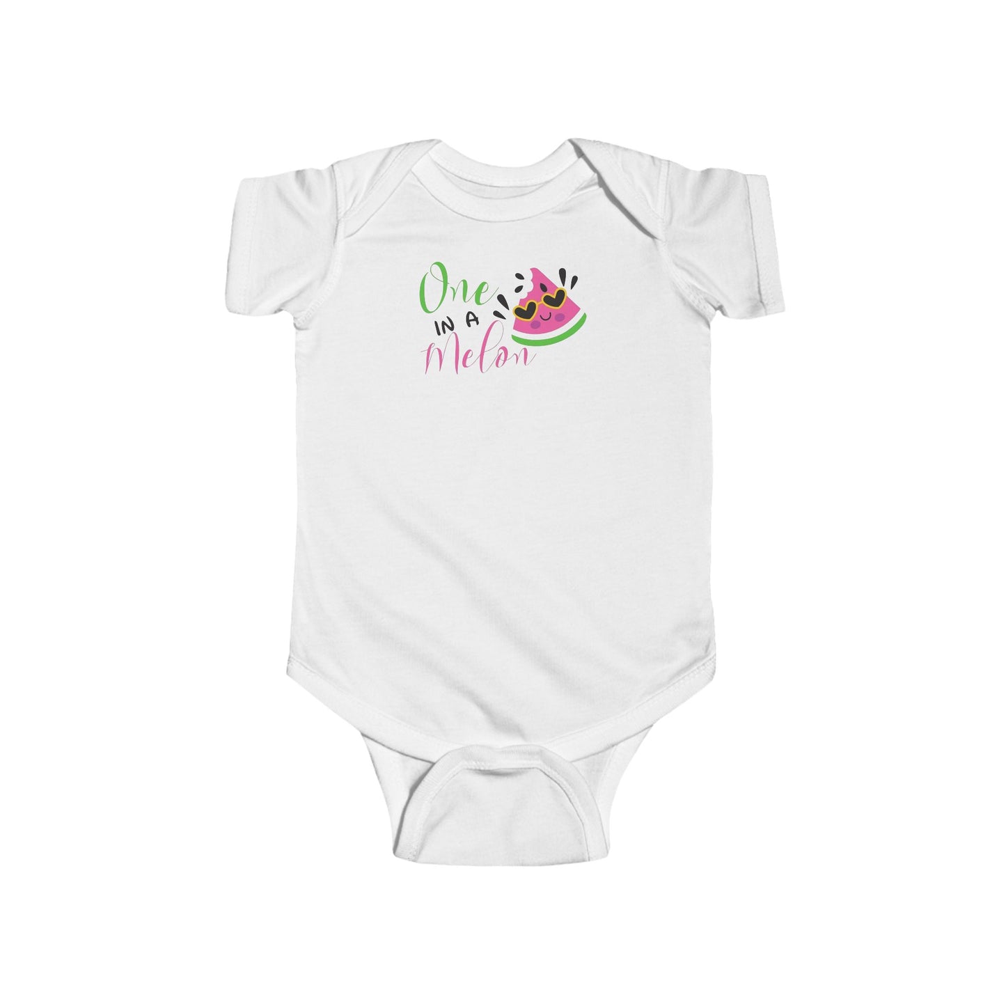 🍉 One in a Melon Baby Onesie – Sweet & Playful Summer Outfit 🌞💖