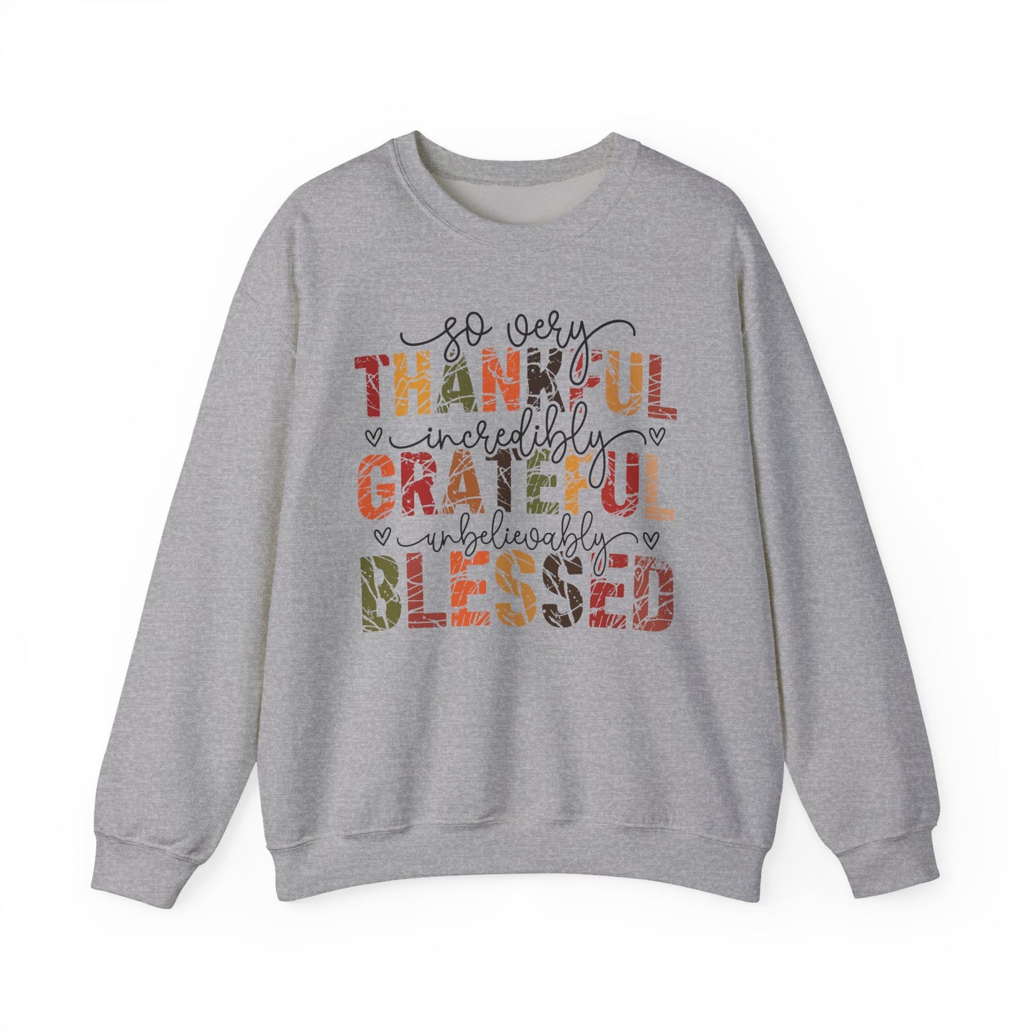 🤎✨ So Very Thankful, Incredibly Grateful, Unbelievably Blessed – Cozy Fall Sweatshirt 🍂🧡