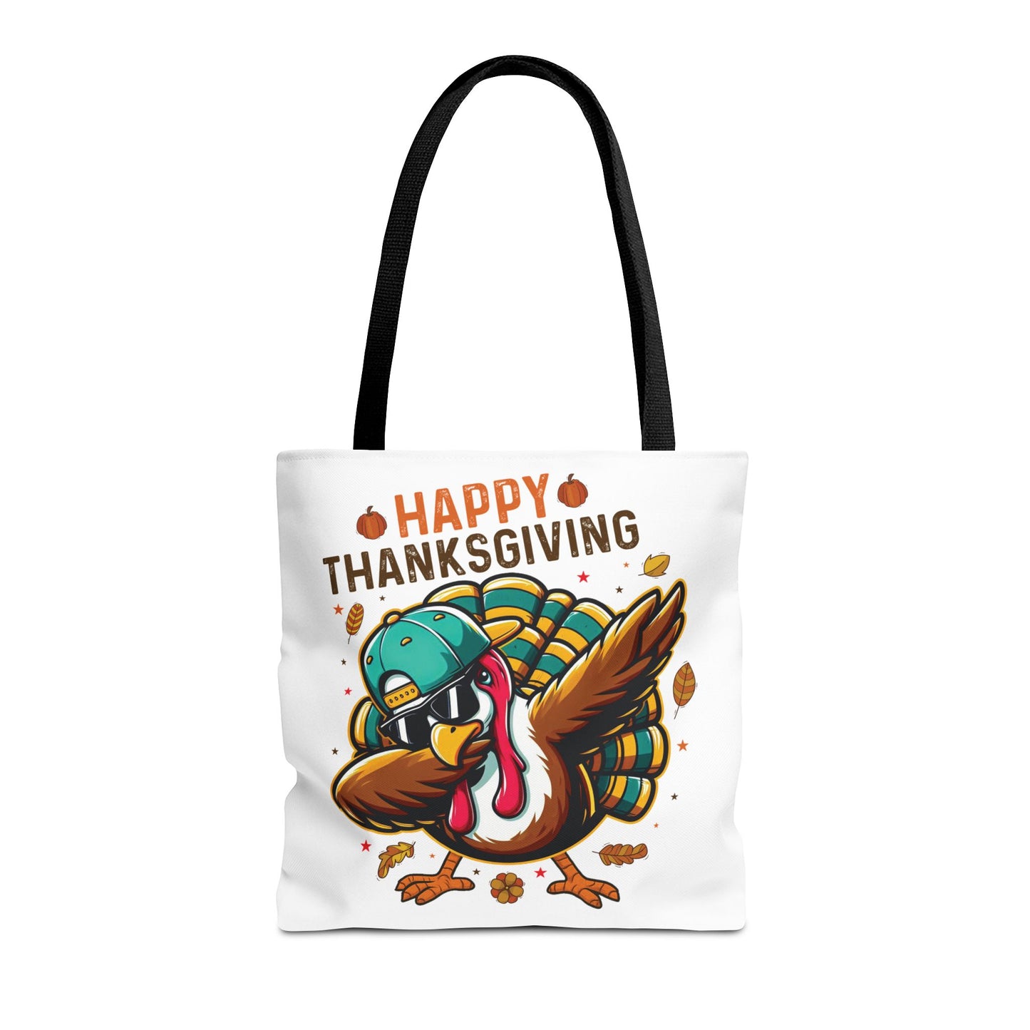 🦃 Dabbing Turkey Tote Bag – Thanksgiving Swagger with Holiday Humor