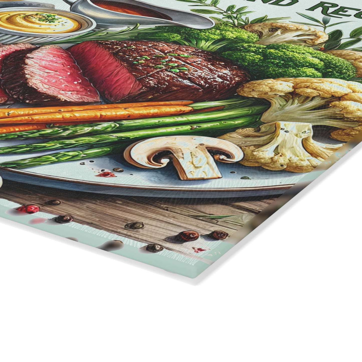 🥩 Authentic Chateaubriand Recipe – Gourmet Steak Lover’s Cutting Board