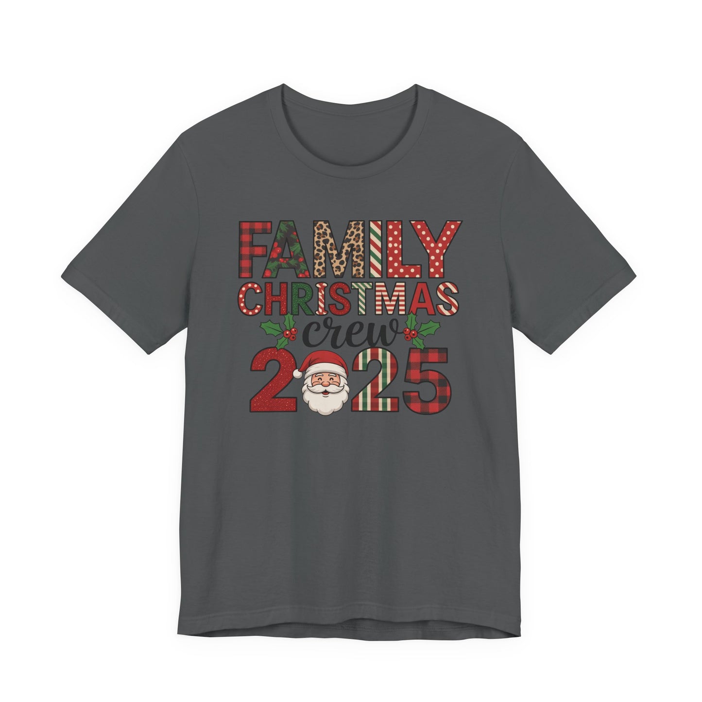 🎅 Family Christmas Crew 2025 T-Shirt – Matching Holiday Santa Tee 🌲✨