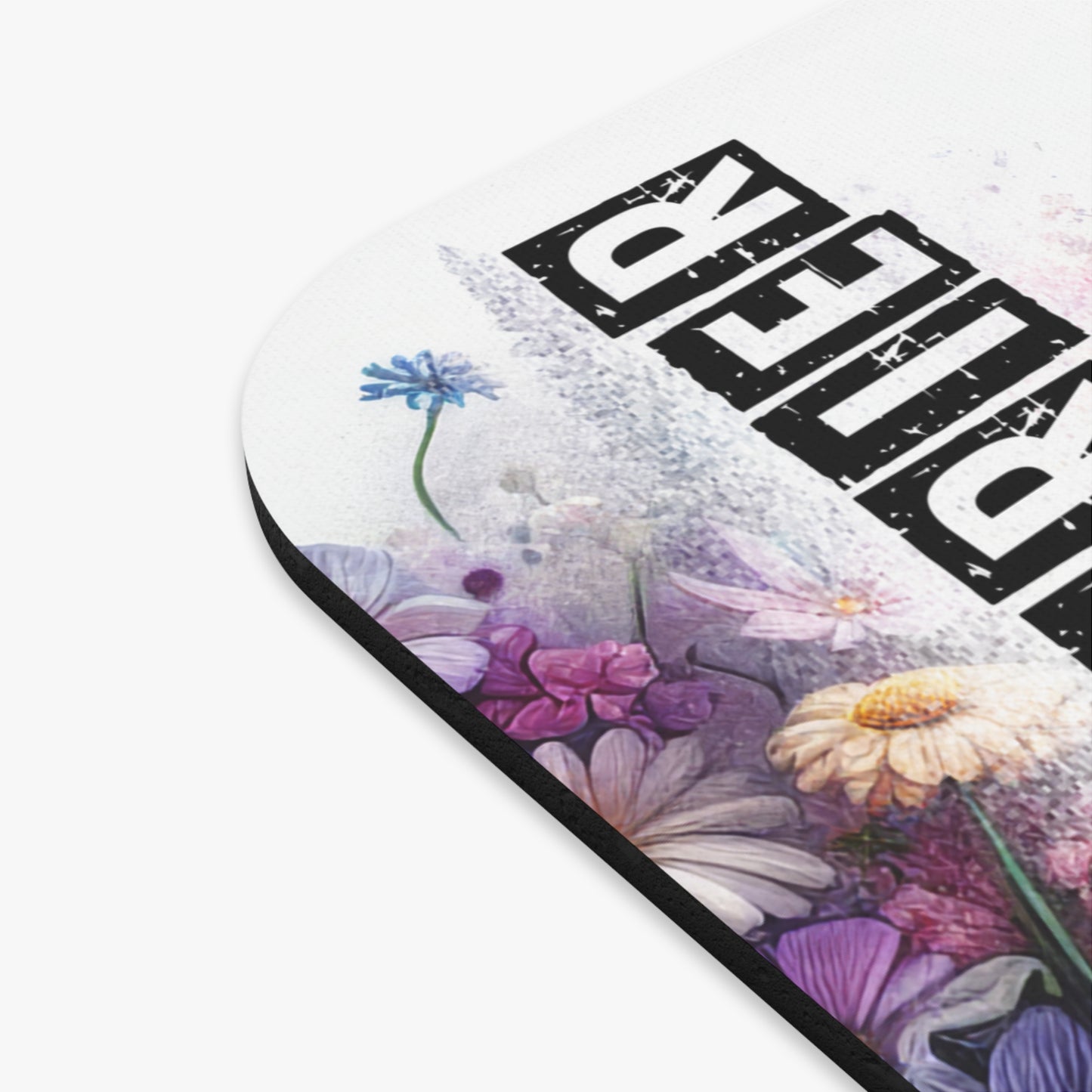 🖱️🏴🌻 Scottish Terrier Mouse Pad – Happy Scottie with Sunflowers & Florals