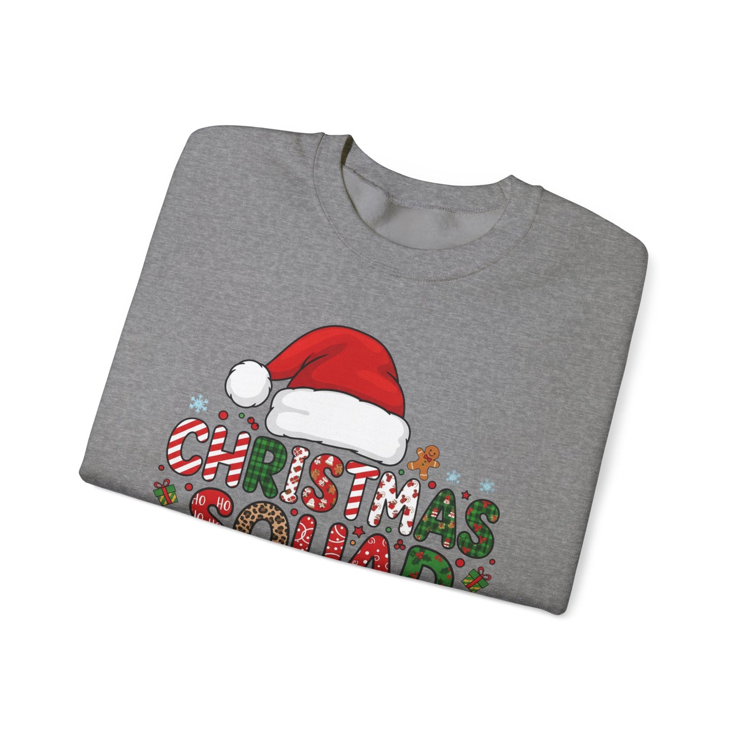 🎅✨ Christmas Squad Sweatshirt – Festive Cheer for the Whole Crew 🎄🎁