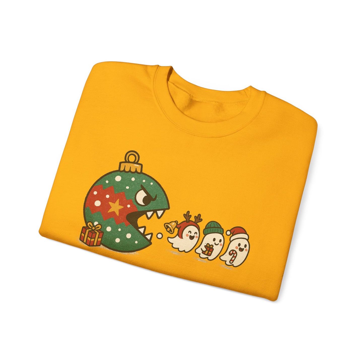 👻🎄 Chompmas Ghost Sweatshirt – Festive, Funny & Cozy 🎁✨