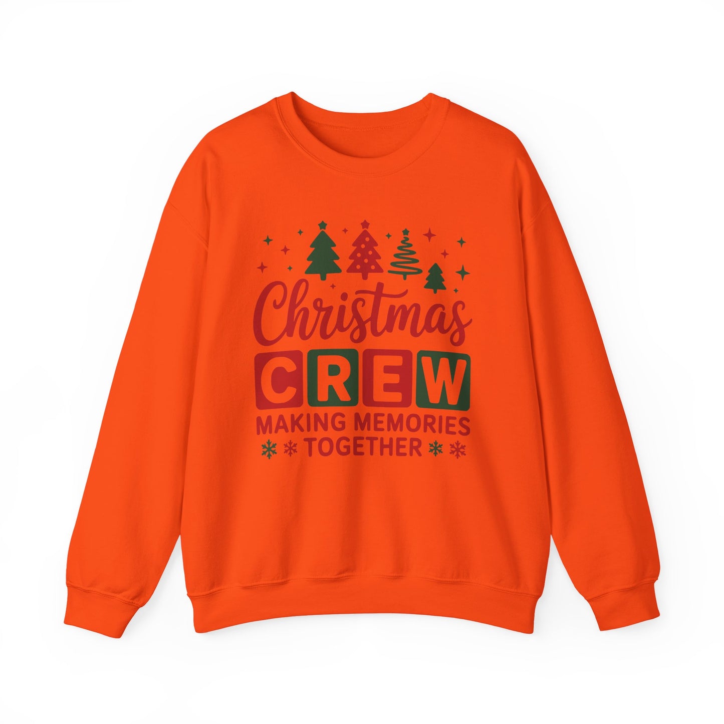 🎄✨ Christmas Crew Sweatshirt – Matching Holiday Outfit for Festive Fun
