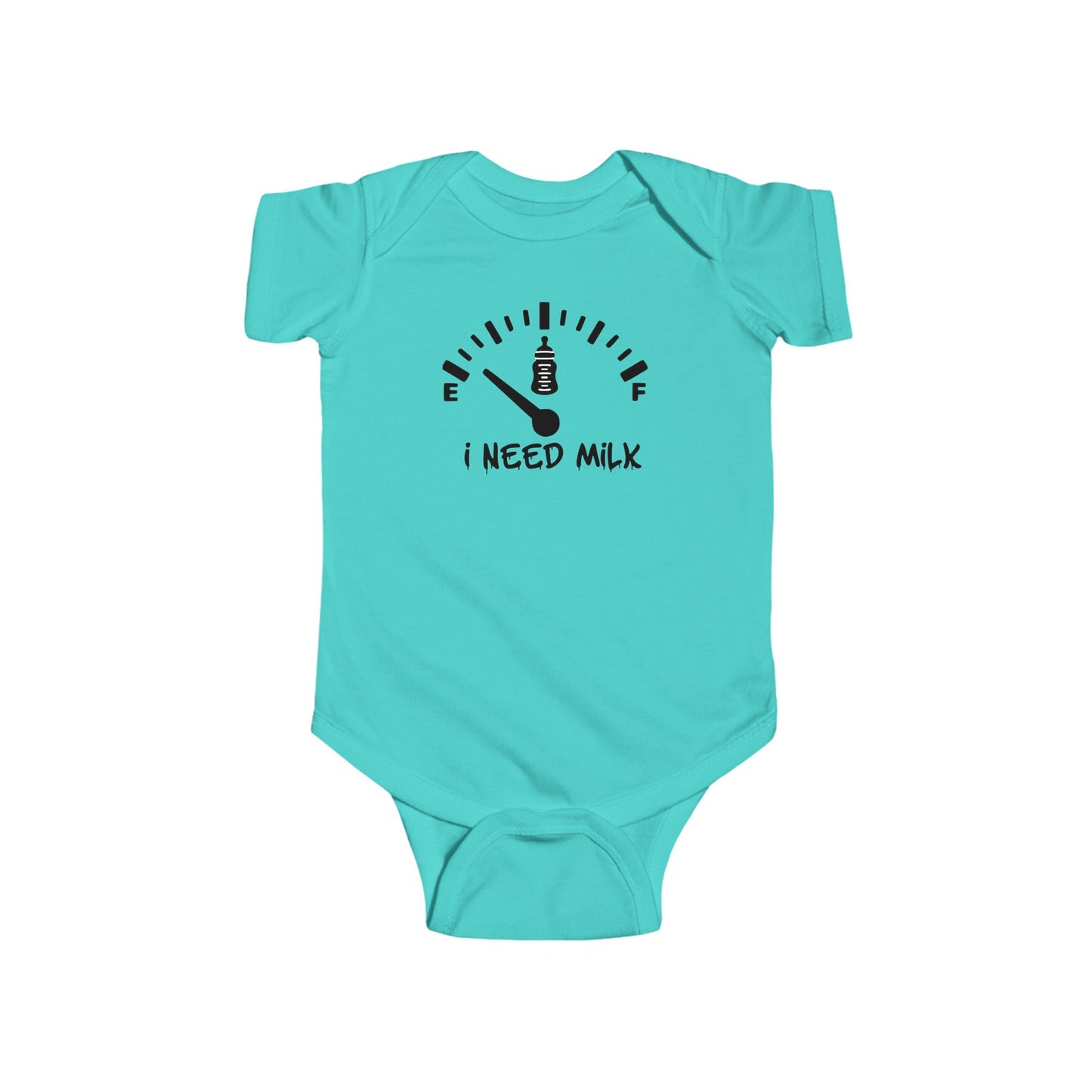 🍼 I Need Milk Baby Onesie – Funny Bodysuit for Hungry Little Ones 👶✨