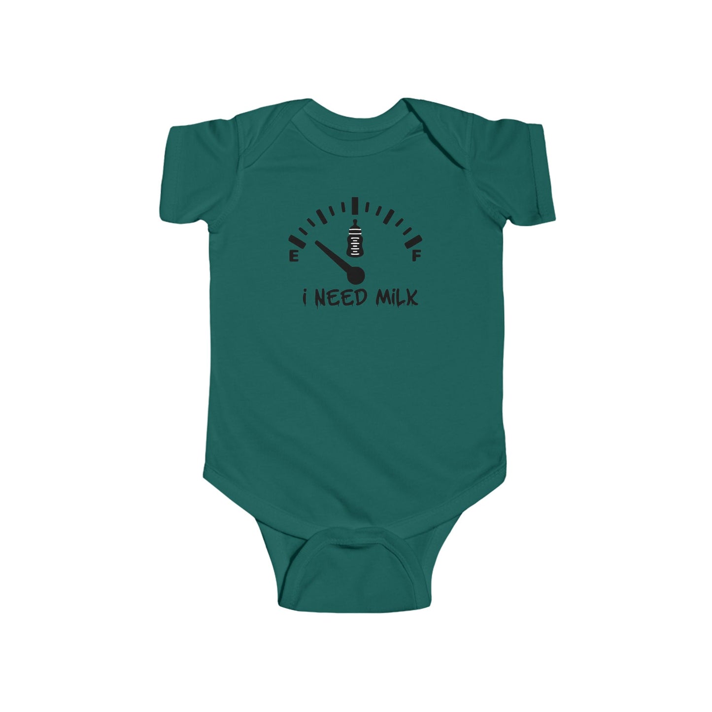 🍼 I Need Milk Baby Onesie – Funny Bodysuit for Hungry Little Ones 👶✨