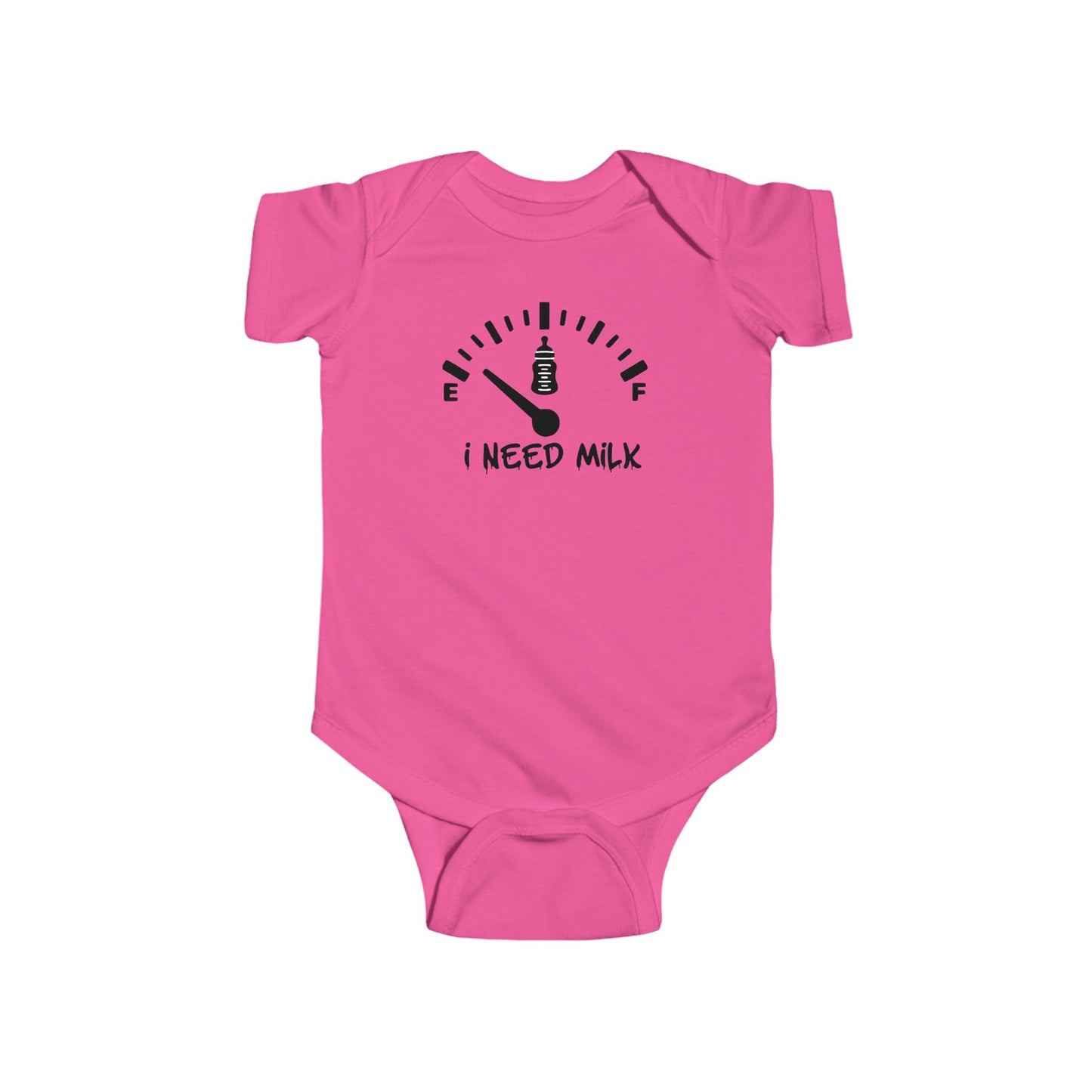 🍼 I Need Milk Baby Onesie – Funny Bodysuit for Hungry Little Ones 👶✨