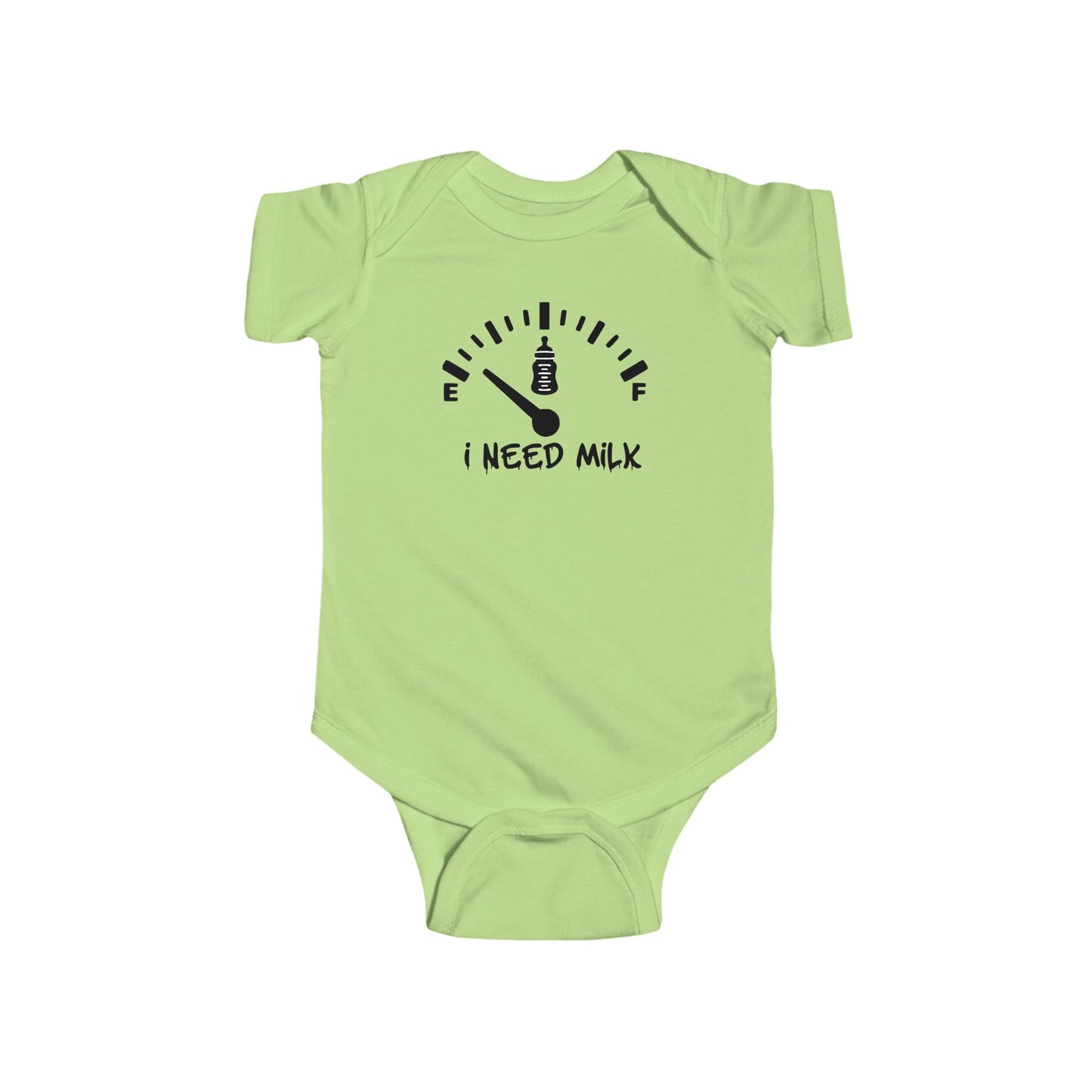🍼 I Need Milk Baby Onesie – Funny Bodysuit for Hungry Little Ones 👶✨