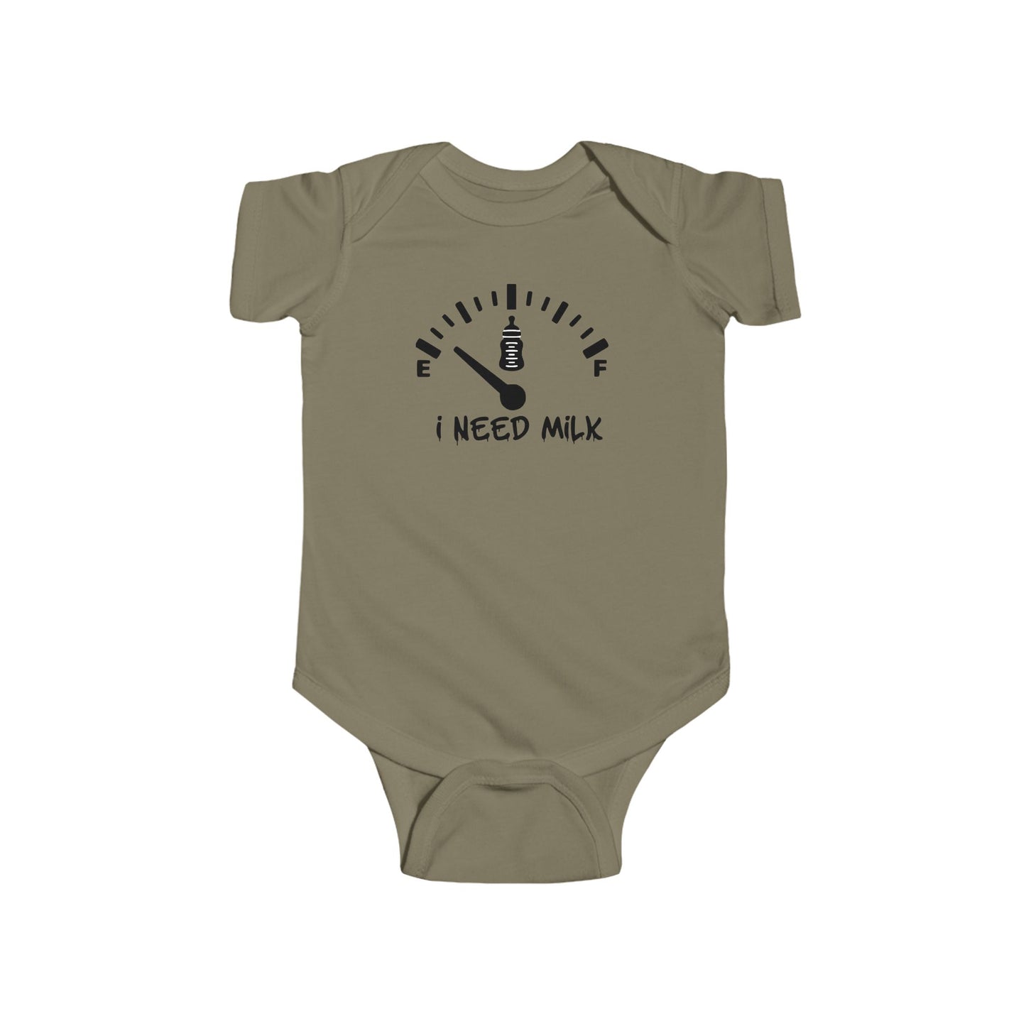 🍼 I Need Milk Baby Onesie – Funny Bodysuit for Hungry Little Ones 👶✨