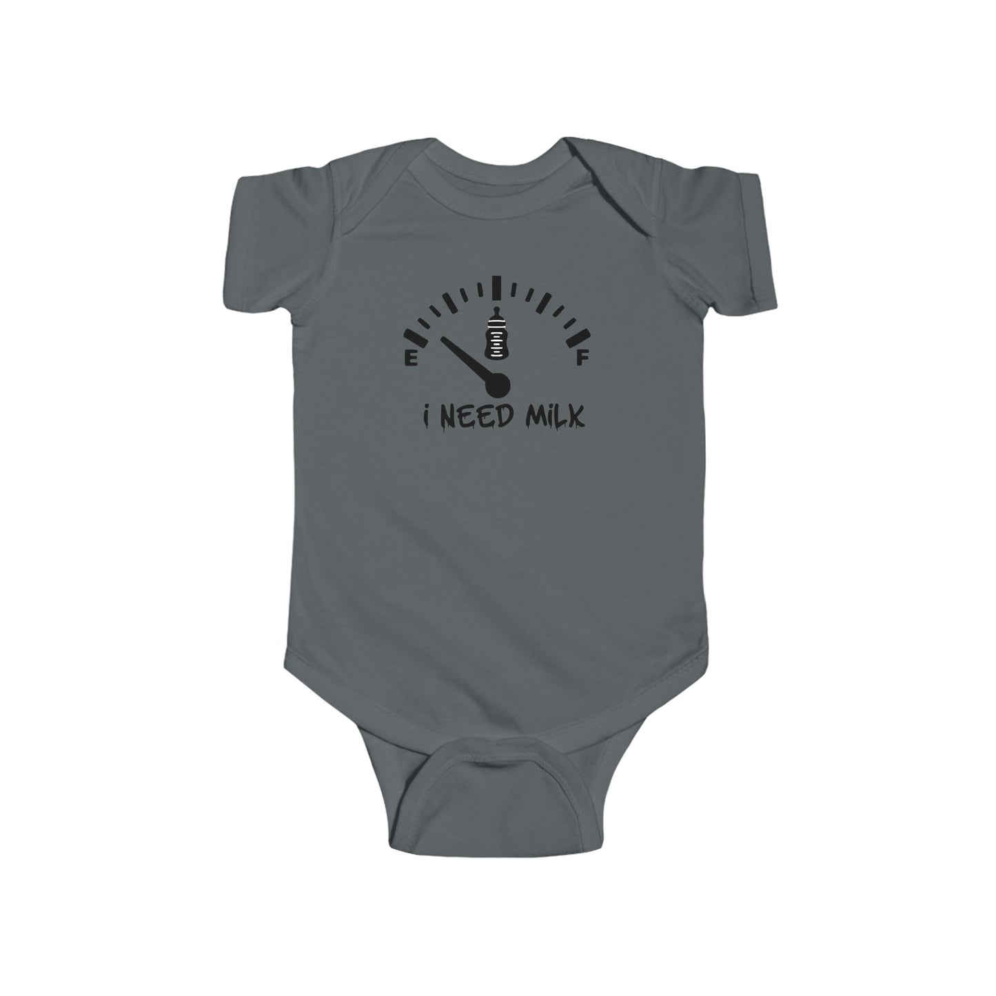 🍼 I Need Milk Baby Onesie – Funny Bodysuit for Hungry Little Ones 👶✨