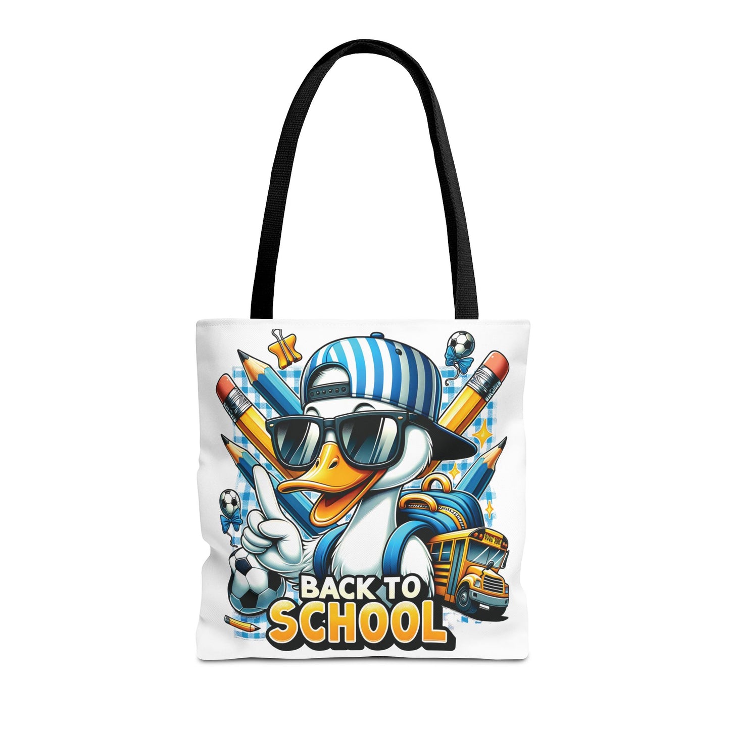 🦆 Cool Duck Back to School Tote – Waddle into the School Year in Style 🏫
