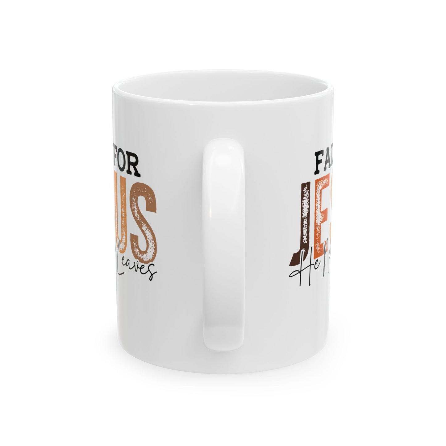 🍂✝️ Fall for Jesus Mug – Faith & Autumn Coffee Cup ☕🍁