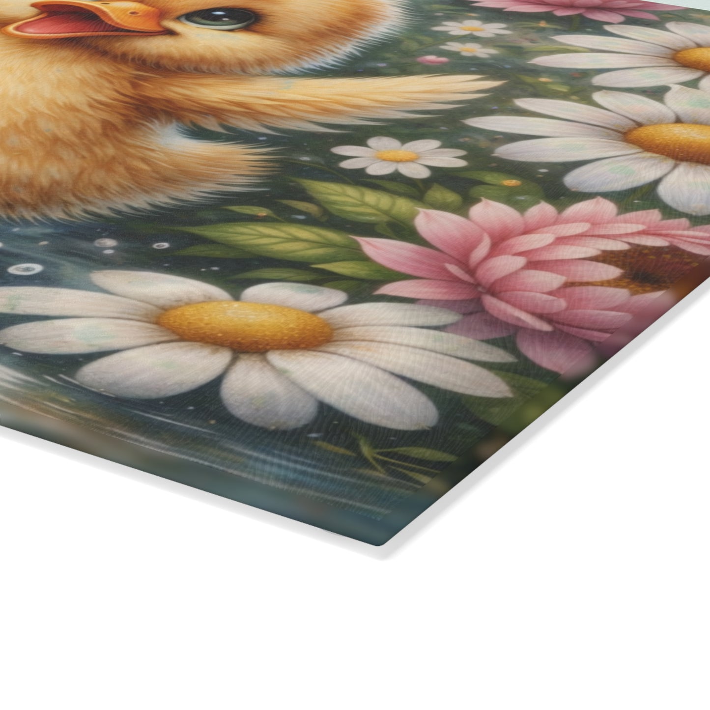 Cheerful Duckling Cutting Board – Playful Springtime Charm for Your Kitchen