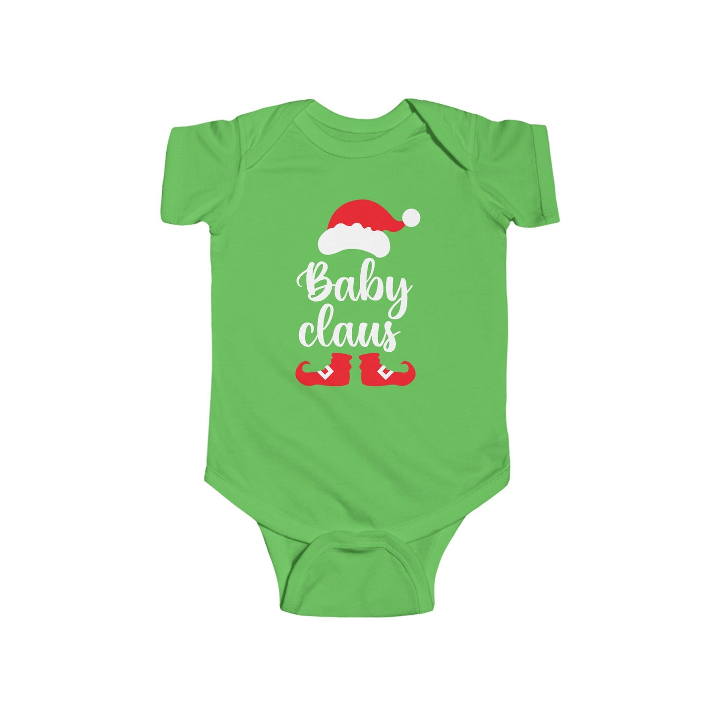 🎅✨ Baby Claus Holiday Onesie – Festive Santa Hat & Boots Design 🍼❤️