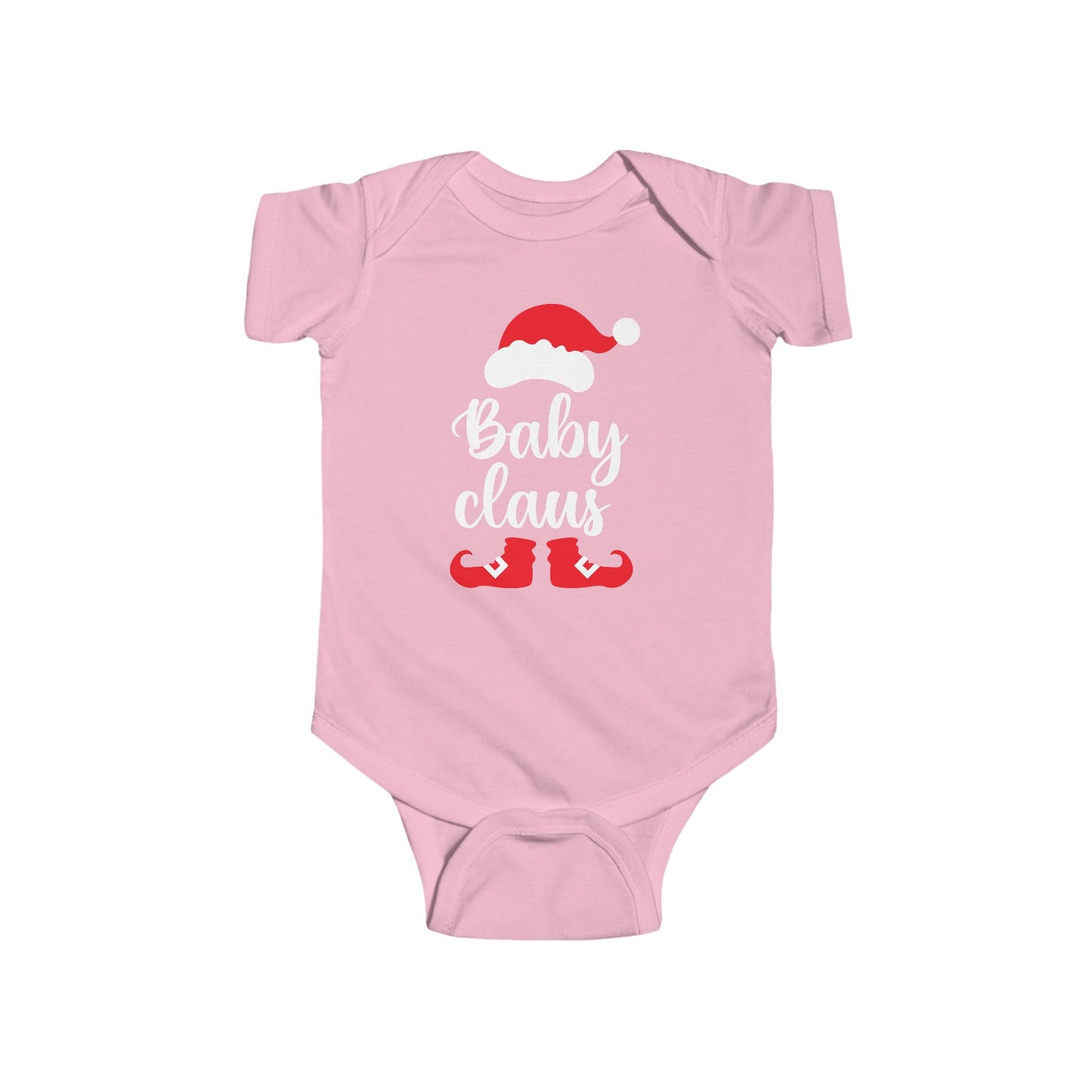🎅✨ Baby Claus Holiday Onesie – Festive Santa Hat & Boots Design 🍼❤️