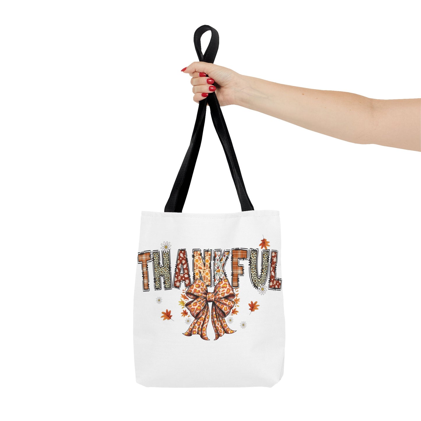 🧡 Thankful Tote Bag – Leopard Prints & Autumn Vibes in One Cozy Carryall 🍁