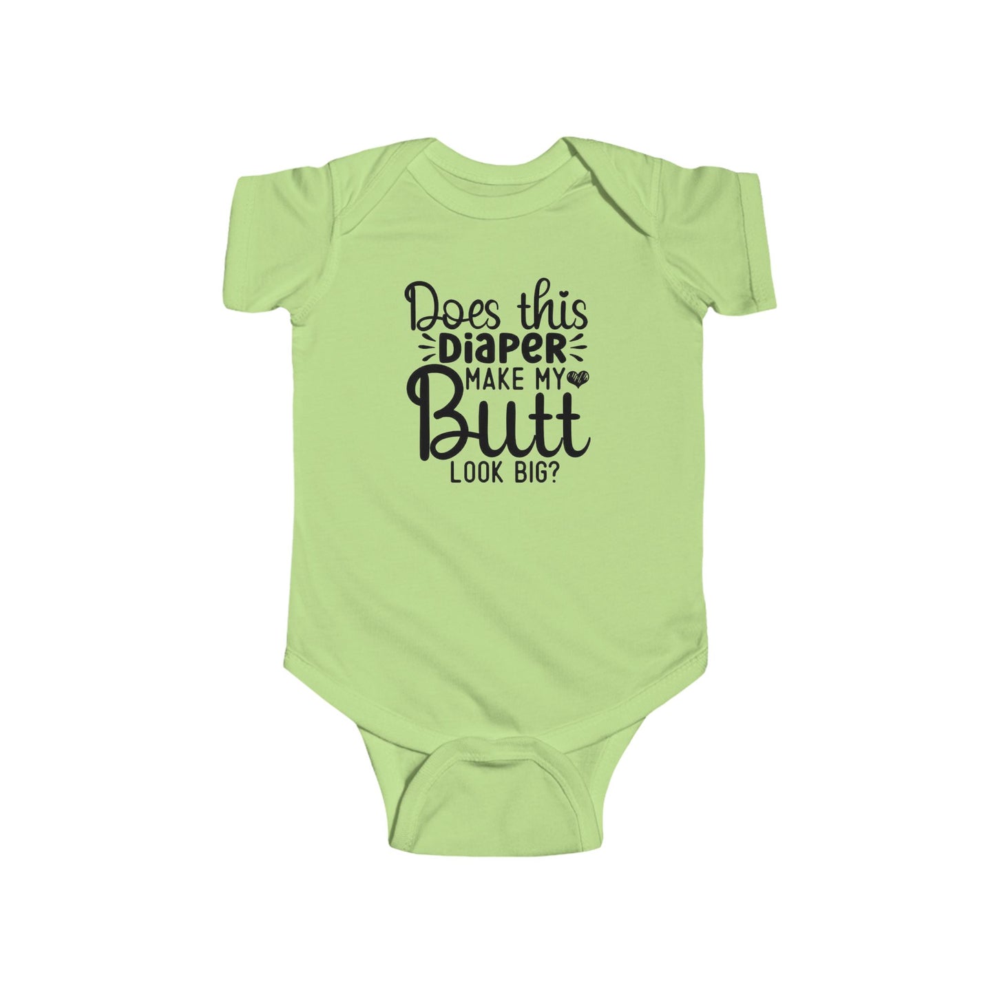 🤣 Does This Diaper Make My Butt Look Big? Baby Onesie 👶✨