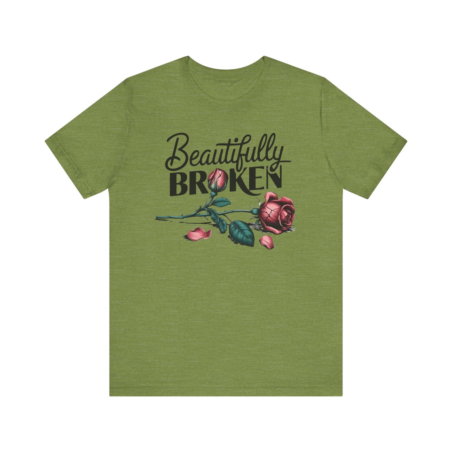 Camiseta Rosa “Beautifully Broken”: una camiseta empoderante con una elegancia suave