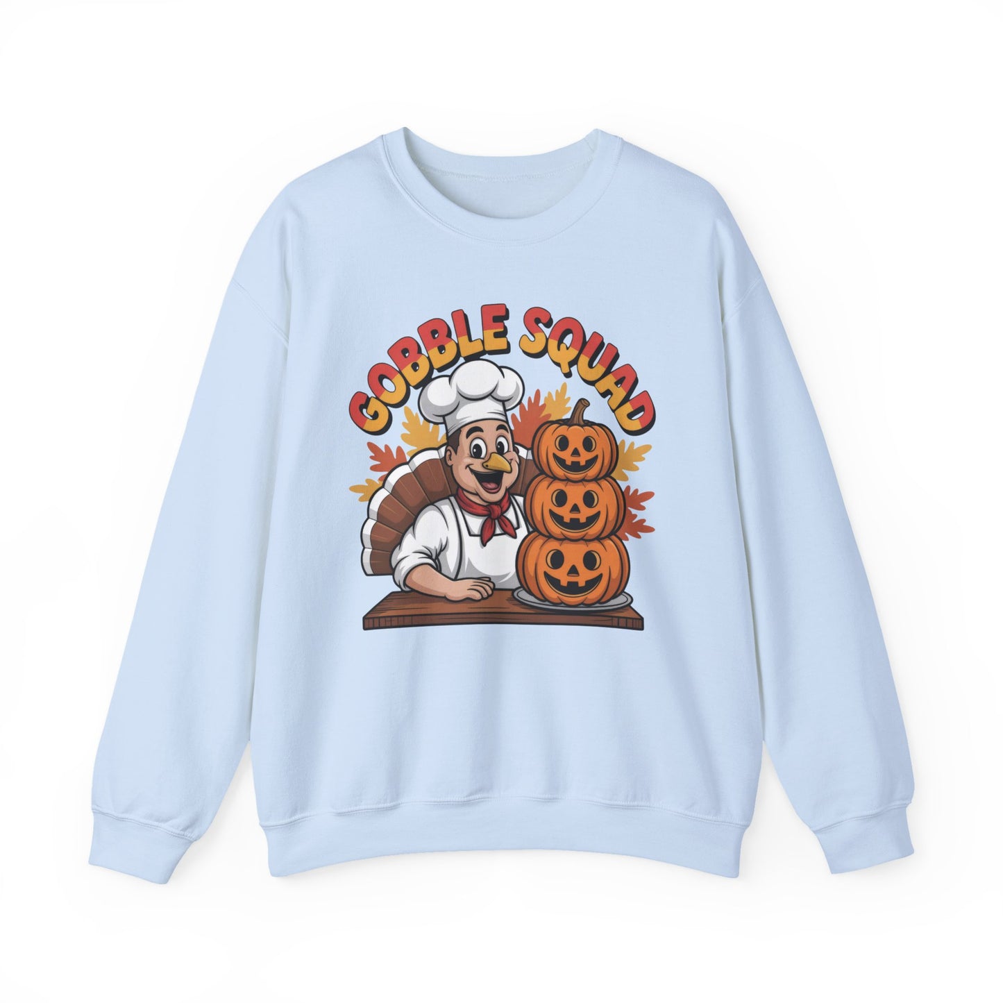 🦃🍂 Gobble Squad Thanksgiving Sweatshirt – Fun Fall Vibes for the Season
